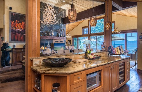 Tahoe City House | Fabulous Lakefront Home in Carnelian Bay with dock and hot tub.
