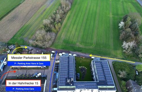 Darmstadt Apartment | Fair n Square Hotel 24 Stunden Self-Check In