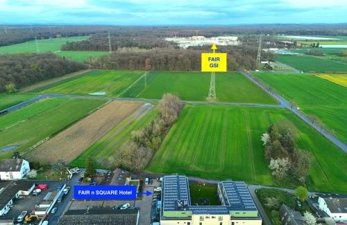 Darmstadt Apartment | Fair n Square Hotel 24 Stunden Self-Check In