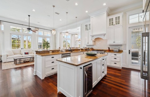 Beach District House | Fall Stays Available! WaterColor Resort Amenities! 7 Adult Bikes! 30A Beaches! Private Pool!