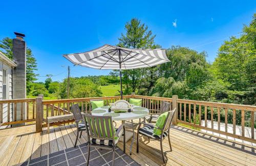 Fancy Gap House | Family Fancy Gap Cottage with Deck - Pets Welcome!