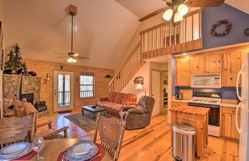 Blairsville House | Family-Friendly Cabin about 1 Mile to Hike and Swim!