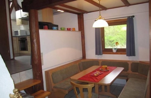 Feriendorf Silbersee House | Family-friendly holiday home with fireplace