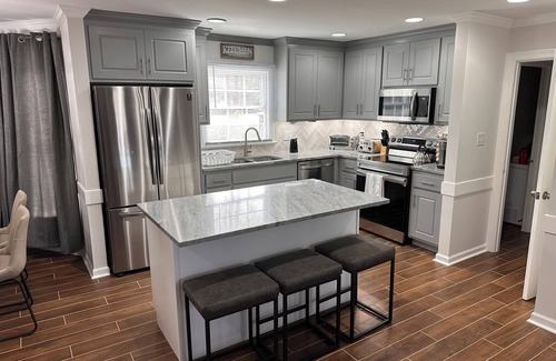 Rocky Mount House | Family-Friendly Rocky Mount Home 4 Bedrooms, Pool Table, Basketball & Gazebo