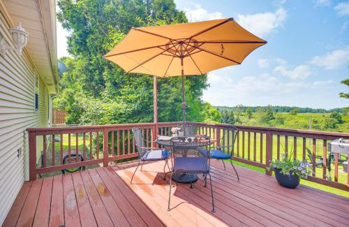 Colchester Apartment | Family Getaway with Deck 3 Mi to Lake Champlain