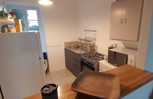 Douarnenez House | Family home, sea view, garden with trees