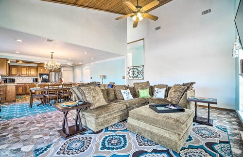 Trinity House | Family Home w/Boat Dock, Fire Pit + Balcony