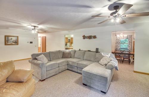 Burkesville House | Family Home with Game Room! 1 Mi to Dale Hollow Lake
