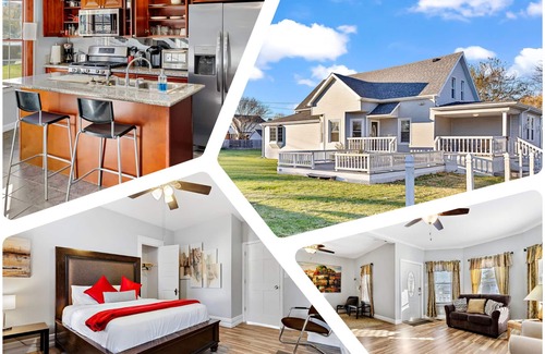 Joliet House | Family reunion? Huge House w/6 Bedrooms 3 full baths Washer&Dyer Big Yard WiFi