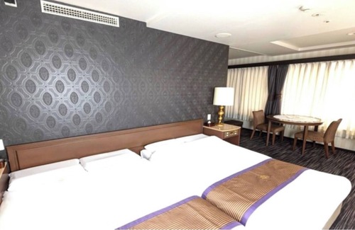 Nishishinsaibashi Hotel | Family Twin Room Nonsmoking|For consecutive n/Osaka Ōsaka