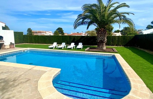 L Almadrava House | Family Villa with Pool, Close to Beach, Sleeps 8
