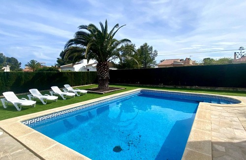 L Almadrava House | Family Villa with Pool, Close to Beach, Sleeps 8