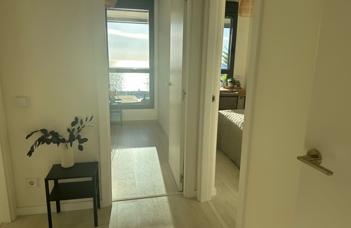 Badalona Apartment | Fantastic apartment right on the beach in Barcelona, with balcony and pool!