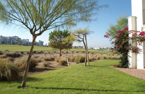 Gea y Truyols Apartment | Fantastic ground front line apartment with garden and pool .