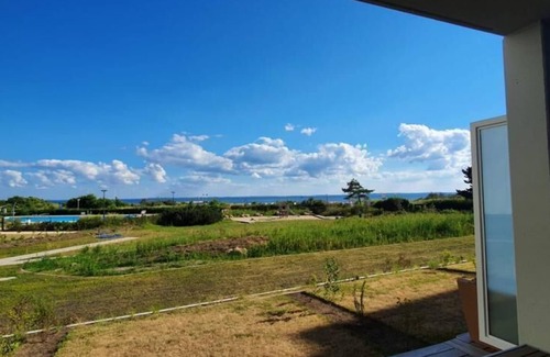 Pelzerhaken Apartment | Fantastic luxury vacation apartment for 4 adults and 2 children with terrace and sea view.