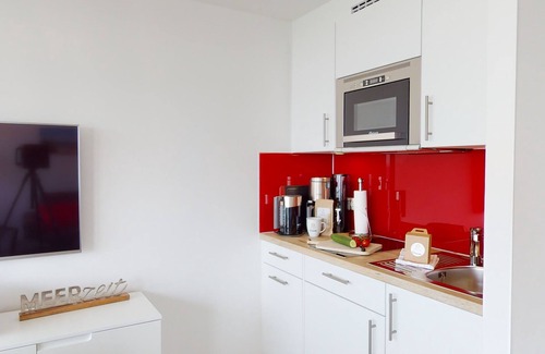 Pelzerhaken Apartment | Fantastic, modern sea view apartment for 2 people with balcony, sauna and pool