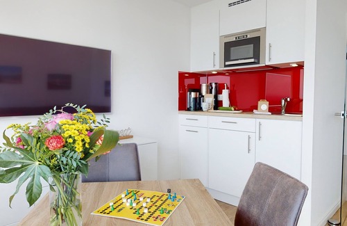 Pelzerhaken Apartment | Fantastic, modern sea view apartment for 2 people with balcony, sauna and pool