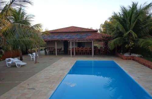Olimpia House | Farm: 4-bedroom house, 4 bathrooms, air conditioning, Wi-Fi, swimming pool, fishing lake.