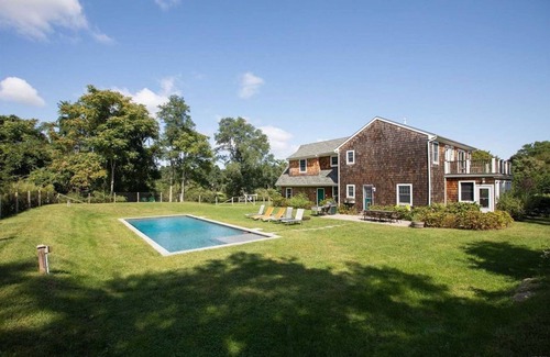 Shelter Island House | Farmhouse Nestled by Meadow, Pool, Near Beaches and Centrally Located!