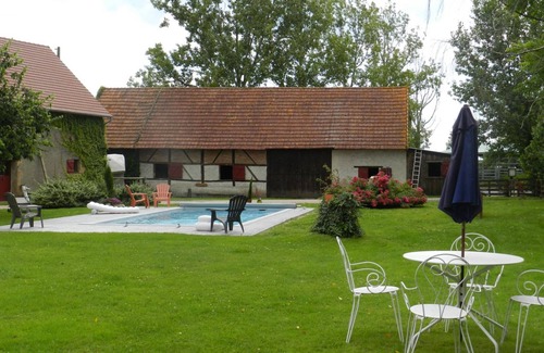 Mercy Cottage | Farmhouse with heated pool, pets allowed