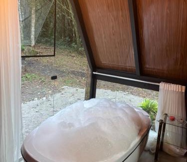 Palhoca Ski Chalet | Fazenda Serramar Cabanas e Chalés Românticos