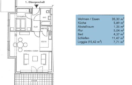 Schierstein Apartment | Ferien am Wasser