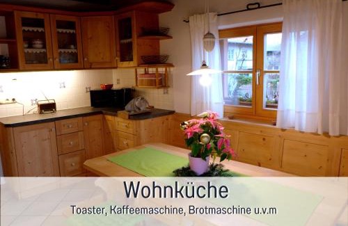 Bad Heilbrunn House | Ferienhaus BirkenOASE - Sauna- Terrasse-drei Schlafzimmer