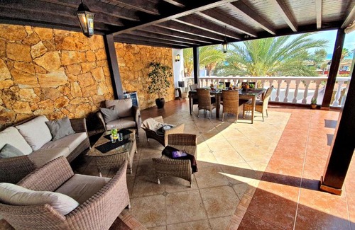 Solana del Matorral Villa | Ferienhaus CASA VERONICA - Morro Jable - Pool - WiFi - Meerblick