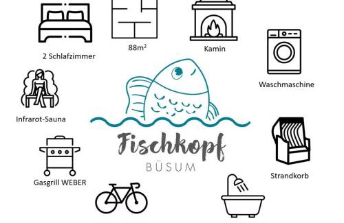 Busum House | Ferienhaus Fischkopf