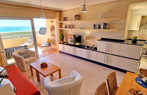 Solana del Matorral Apartment | Ferienwohnung Jandia Dream, Morro Jable, Meerblick, Terrasse
