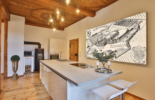 Klosterlangheim Apartment | Ferienwohnung Klosterstube mit Zwei Schlafzimmer