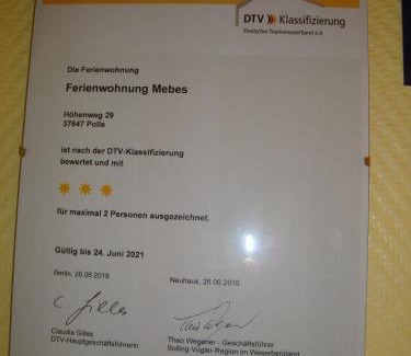 Polle Apartment | Ferienwohnung Mebes