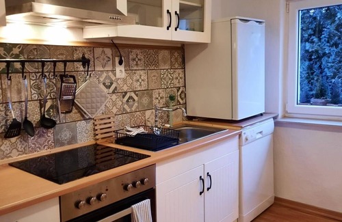 Pottum Apartment | Ferienwohnung Wiesensee - 1 Doppelbett Wohnung mit Schlafsofa