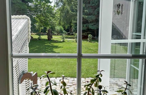 Wischuer Apartment | Fewo Freya in der Ostseeresidenz Gendarm - Fewo freya mit Wintergarten und Großen Garten Nahe der