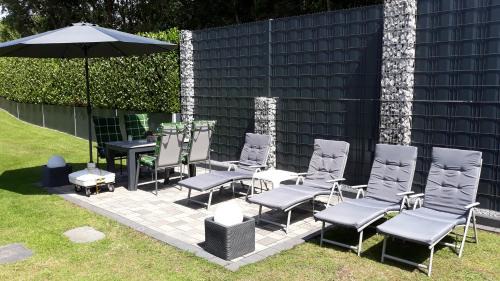 Mahren Apartment | FeWo Meyer mit privatem Pool & Gartensauna