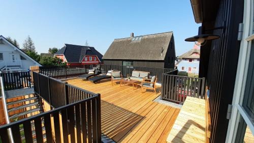Born auf dem Darss House | FH Magnolia fuer 12 Pers. mit Terrasse + Dachterasse