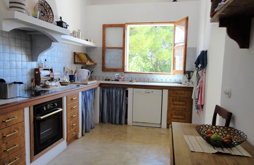 S'alqueria Blanca Villa | Finca CA NA TONINA in Santany for 8 people. BBQ Private pool- VILLAONLINE - Free Wifi