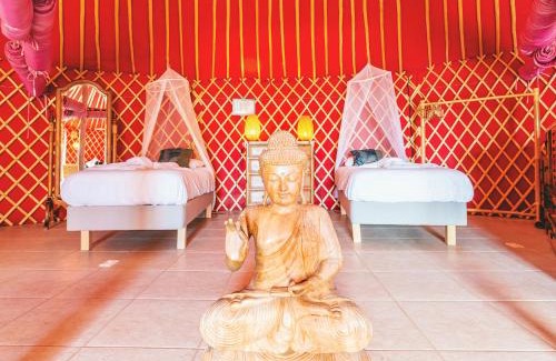 Haria Resort | Finca De Arrieta Village - Yurts and Stone Cottages - Shared Pool - Walking distance to Arrieta Beach - Off Grid