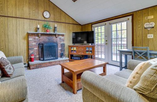 Pocono Lake House | Fire Pit Arrowhead Lake Vacation Rental!