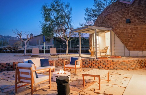Panorama Heights House | Fire Pit - Spa - Near JTNP - Twin Domes in the Dez