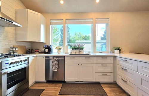 Post Falls Apartment | Fireplace, EV Charger, Parking, Quiet