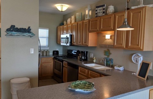 Pensacola Beach Condo | First Floor Condo with Amazing Views! Cute as can be! Covered Parking- BWA2