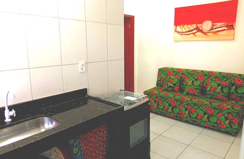 Taperapua Beach Apartment | First floor private balcony and hammock