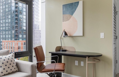 Downtown Seattle Apartment | First Hill 1BR w Gym Patio Coworking SEA-435