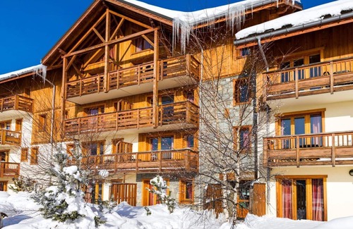 La Toussuire Apartment | Fitness, swimming pool, sauna, hammam, terrace, balcony, tv, ski locker, 40m², La Toussuire