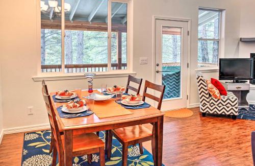 Kachina Village House | Flagstaff Family Retreat with Patio and Mountain Views