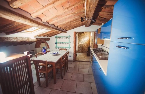 San Carlo Terme Apartment | flat 'Settimo Cielo9' with swimming pool