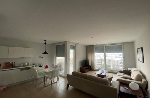 Lara Apartment | flat with pool , gym and sea view 350 metres from sea..