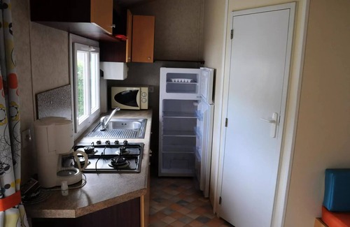 Muzillac House | Flower Camping La Blanche Hermine * - Mobil Home Berric COMFORT 27m2 (2 bedrooms - 5 people) + Terrace + TV 5 people