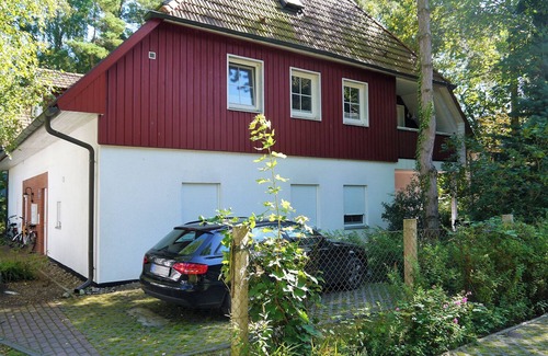 Ostseebad Prerow Apartment | Forest and beach near apartment with terrace, pets allowed